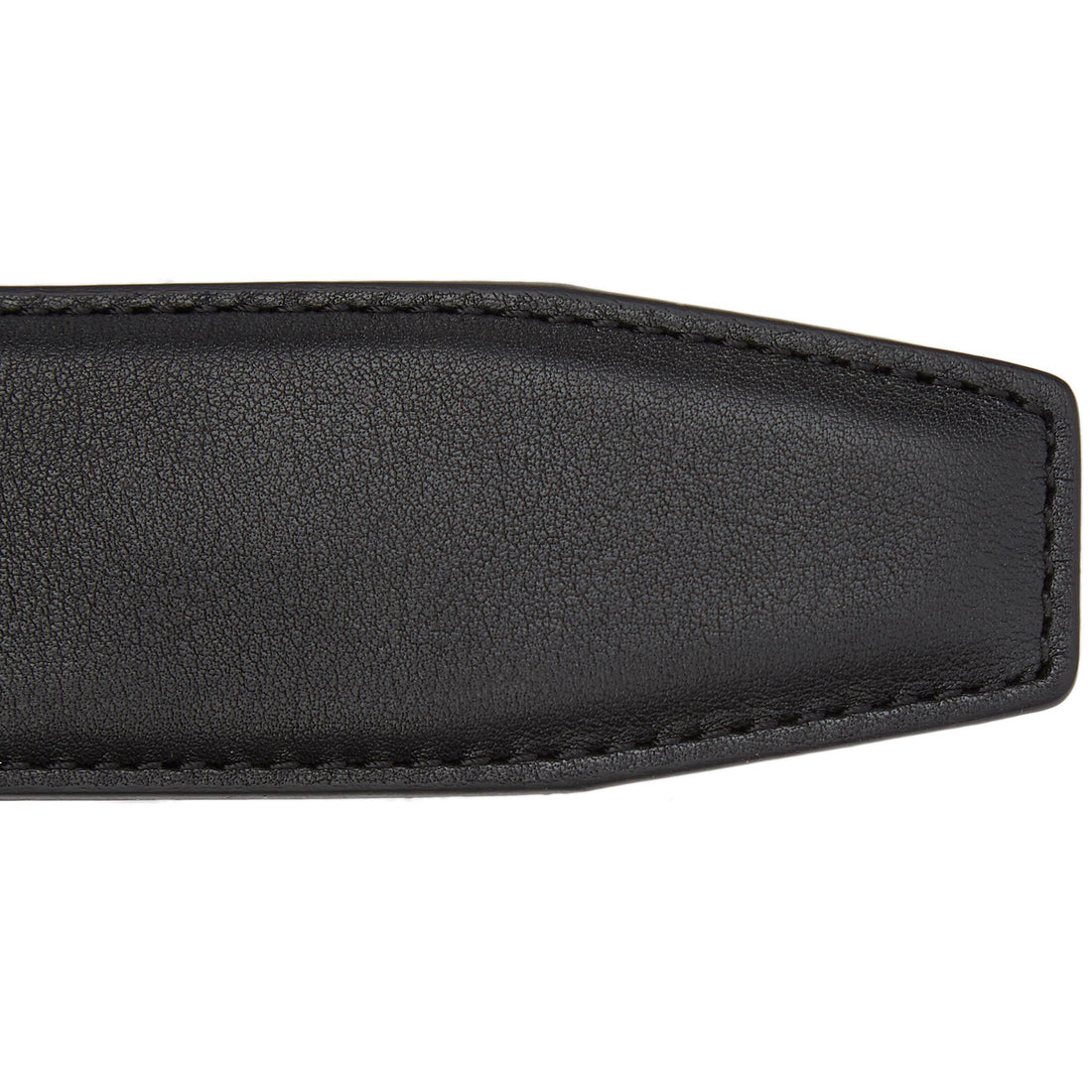Smooth Black Nappa Calf Leather Belt - Anderson's