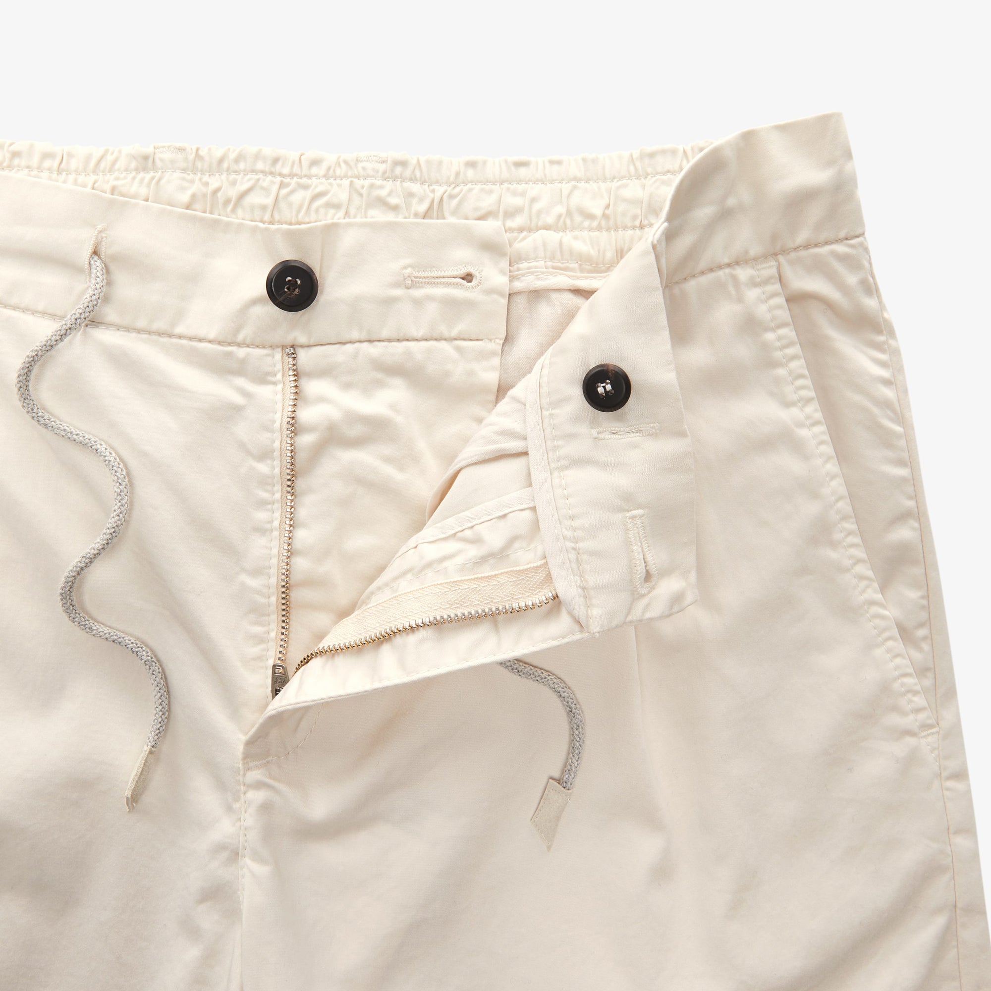 Sand Cotton Jogger-Style Chino Pants - ELEVENTY