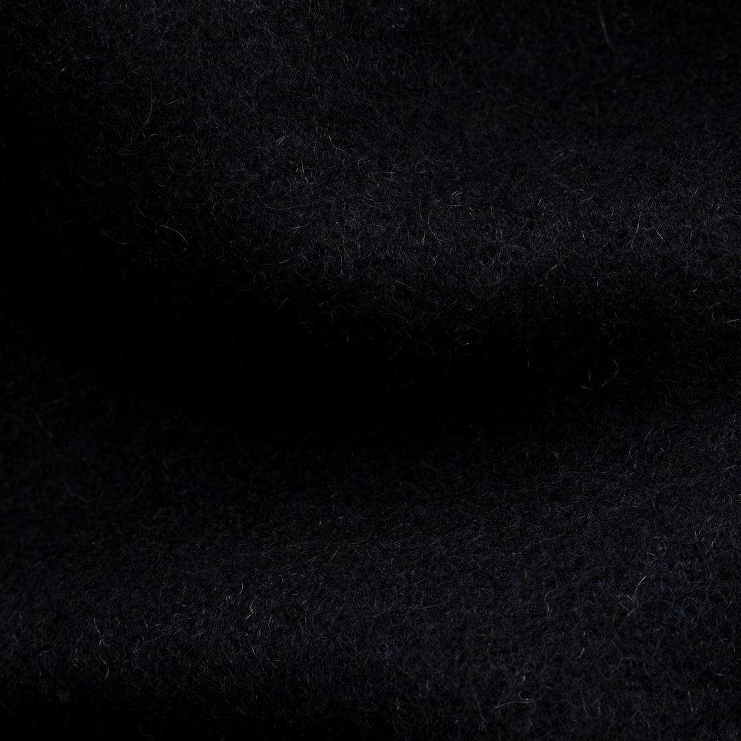 Navy Blue Ultra-Soft Two-Face Reversible Cashmere Scarf - ETON