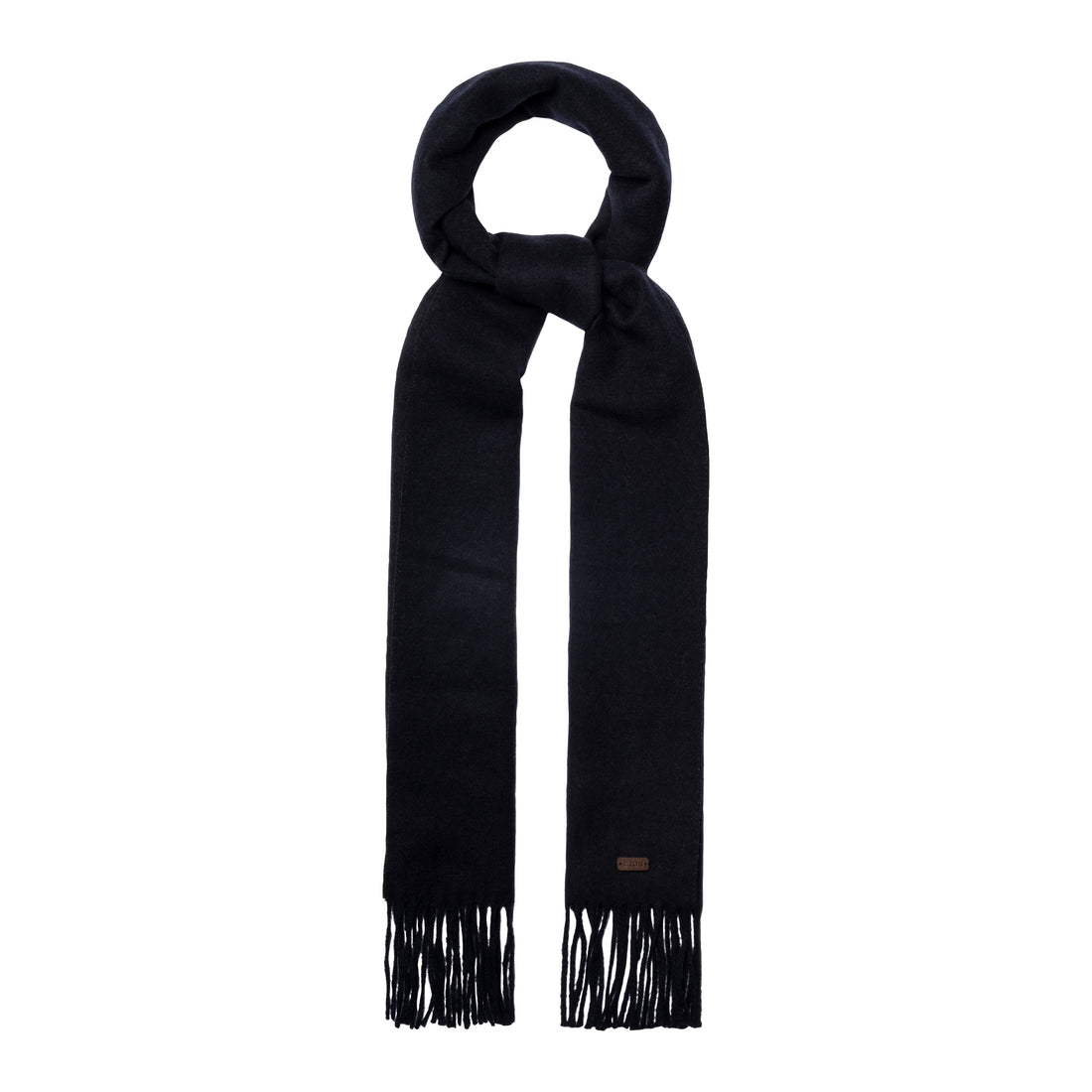 Navy Blue Ultra-Soft Two-Face Reversible Cashmere Scarf - ETON