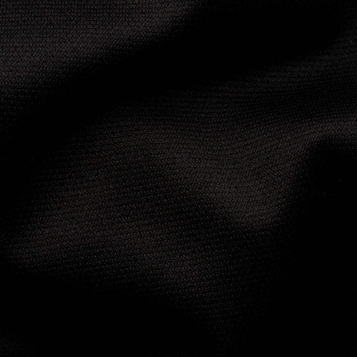 Black Solid Filo Di Scozia Cotton Knit Slim Fit Casual Shirt - ETON