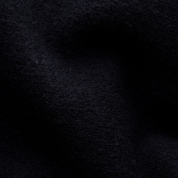 Navy Blue Boiled Wool Overshirt - ETON