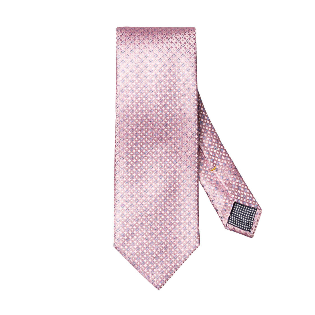 Pink Micro Patterned Woven Silk Tie - ETON