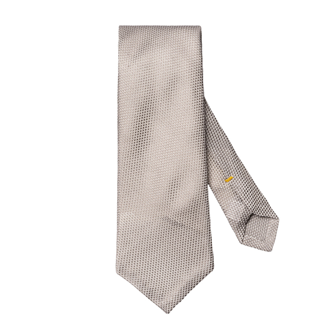Light Gray Grenadine Silk Tie - ETON