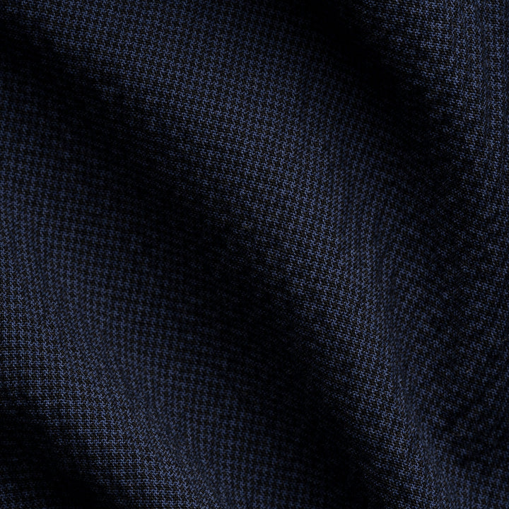 Navy Blue Seersucker Cotton-Stretch Soft Sport Jacket - ETON