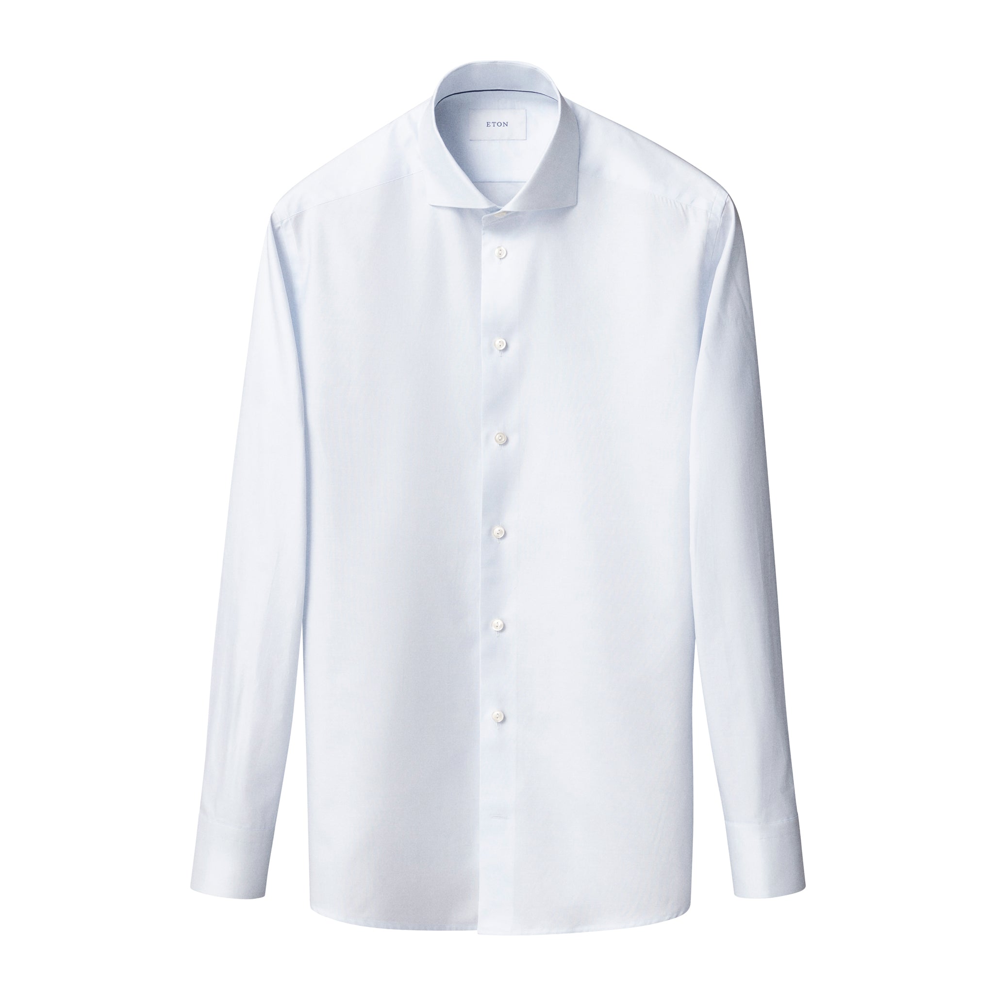 Ice Blue Solid Signature Oxford Slim Fit Shirt - ETON