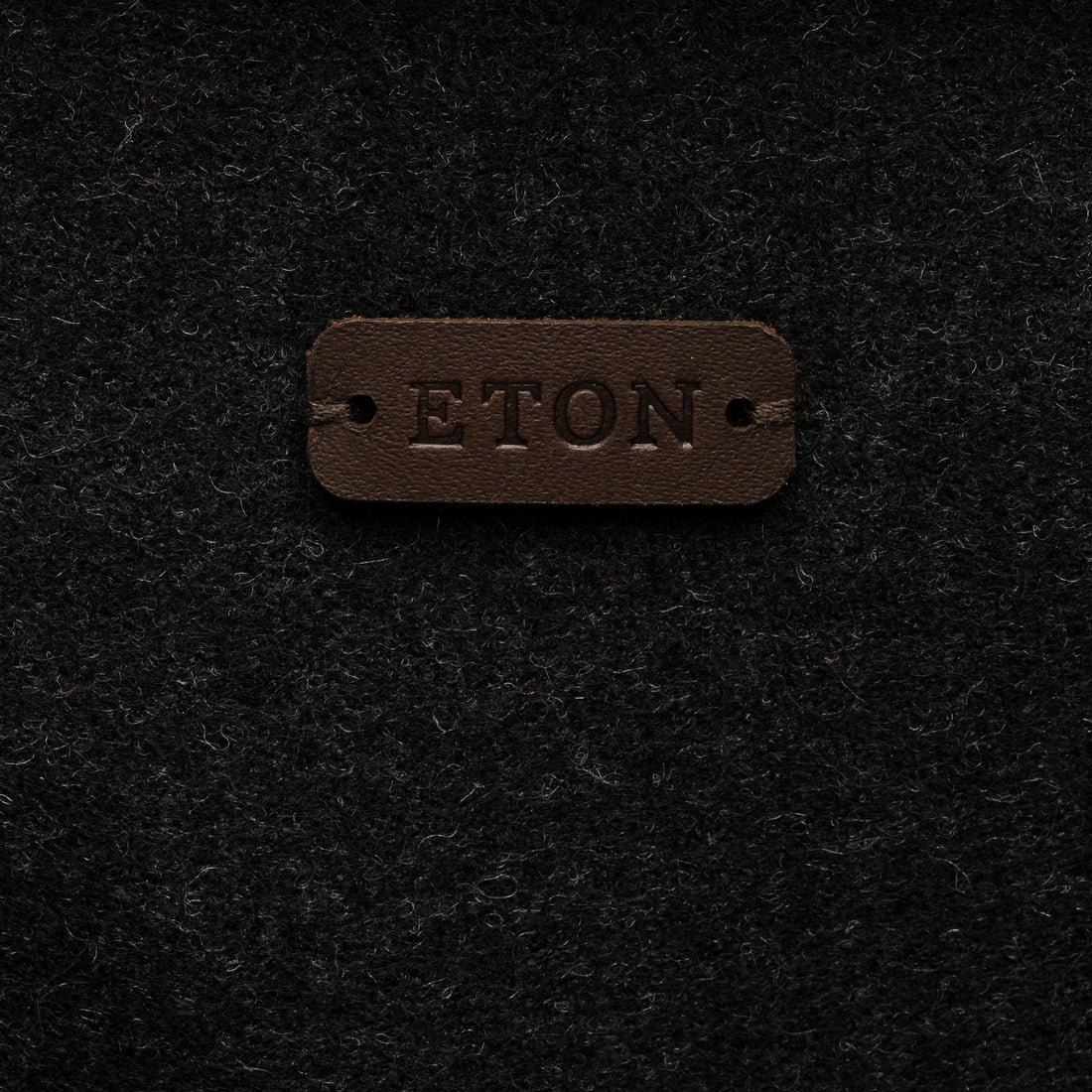 Dark Charcoal Wool Harrington Full Zip Bomber Jacket - ETON
