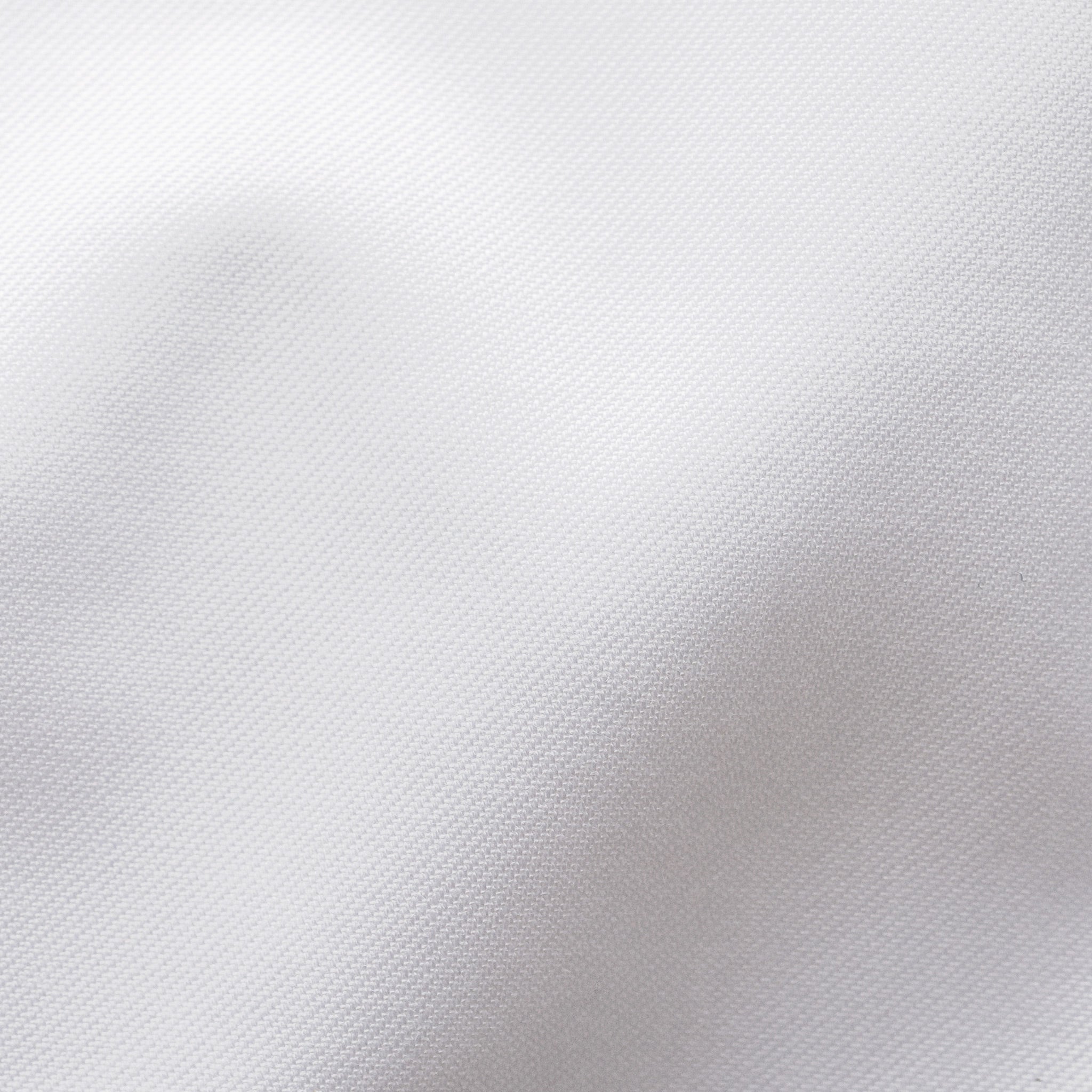 White Solid Geometric Effect Signature Twill Contemporary Fit Dress Shirt - ETON