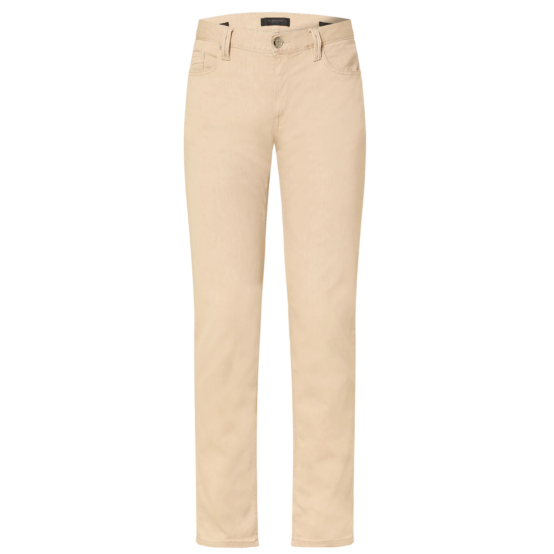 Beige Premium Regular Fit Soft Ultralight Five Pocket Pants - ALBERTO - Boutique Jacques International