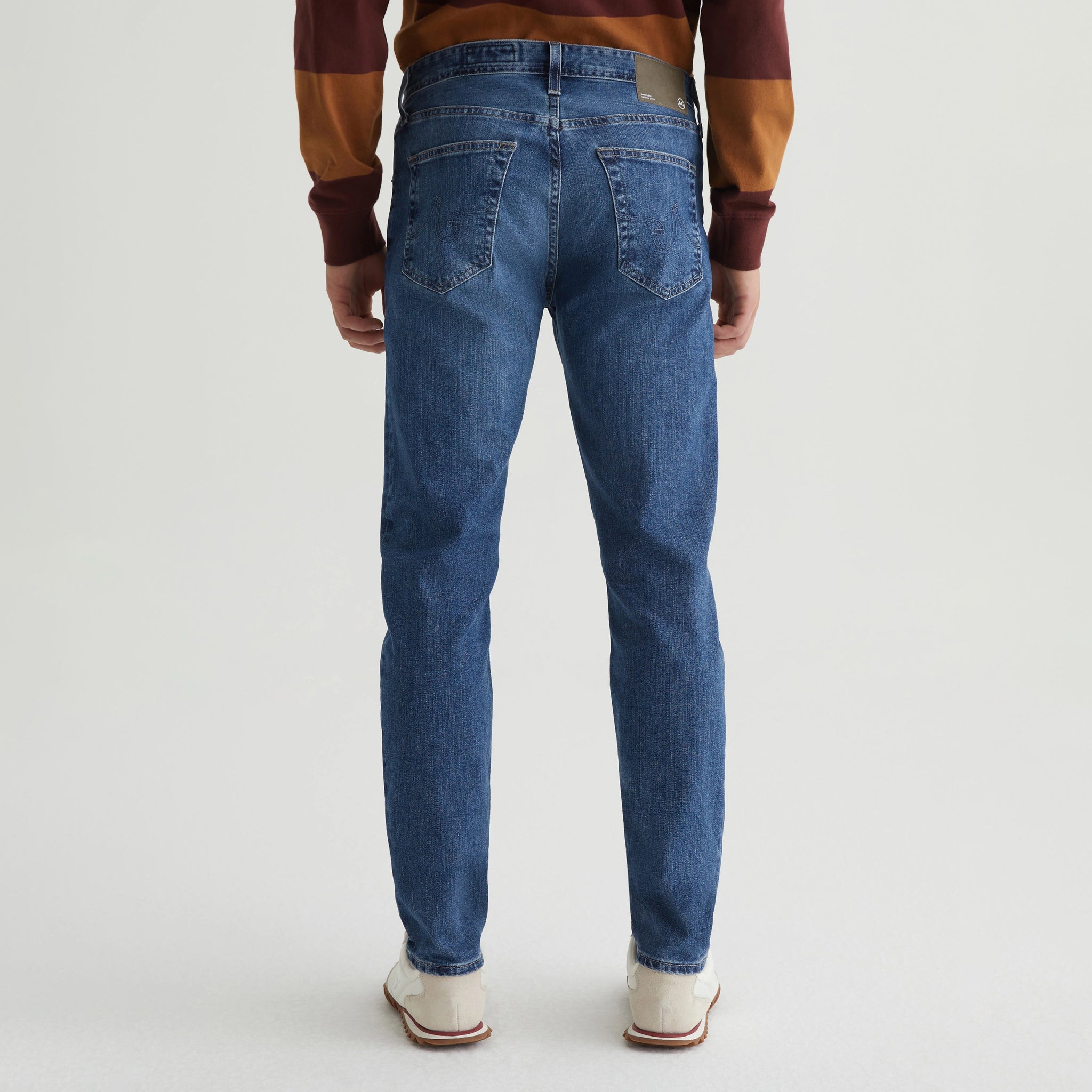 Dylan Slim Skinny VP Kubrick Mid-Blue Vapor Wash Denim - AG Jeans
