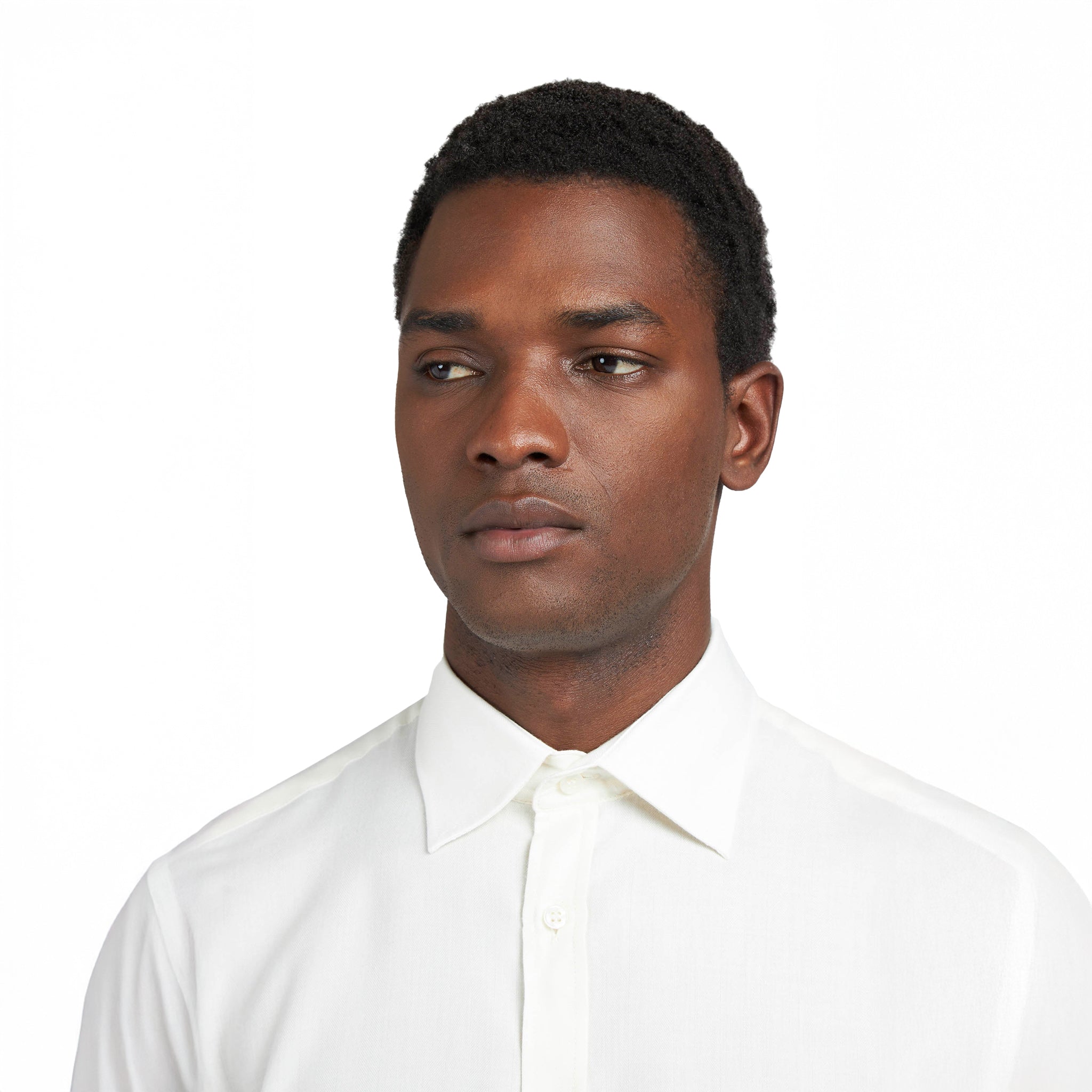 Off-White XSoft Cotton Lyocell Semi Solid Casual Shirt - Paul & Shark