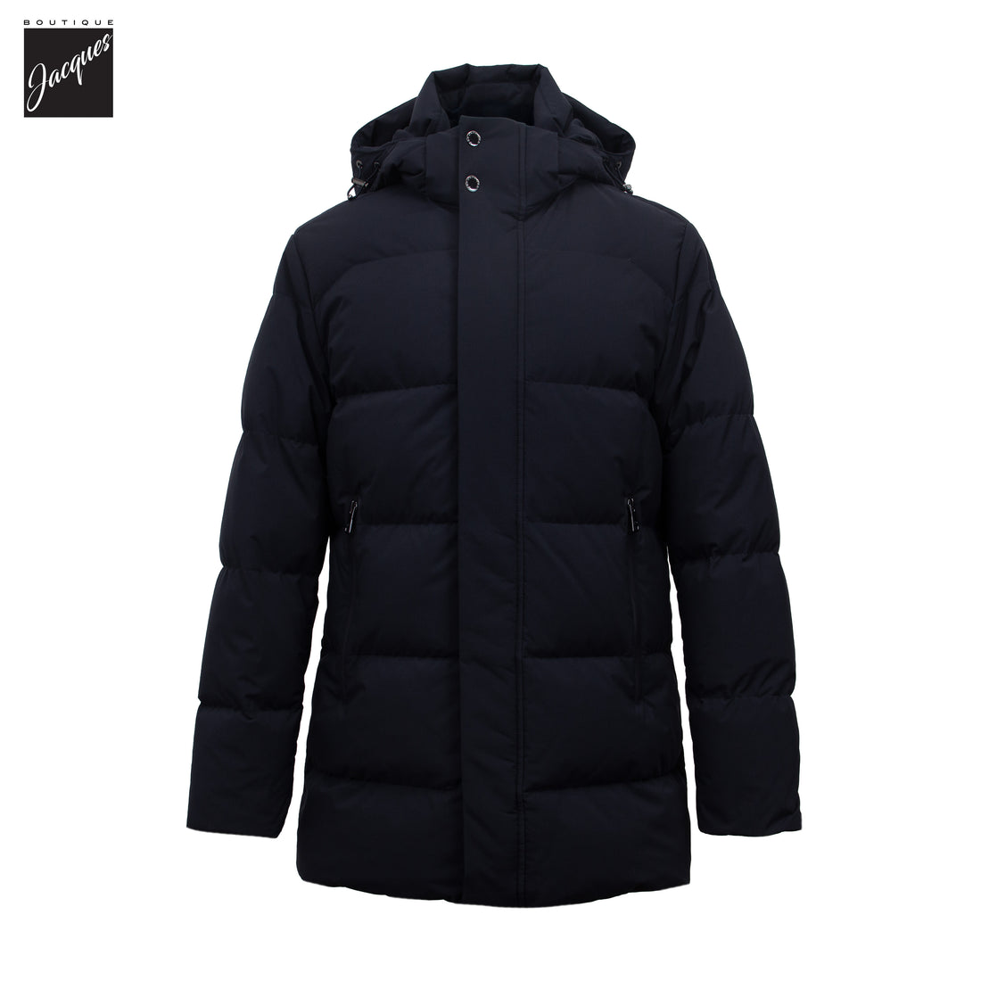 Navy Blue Typhoon Platinum Waterproof Re-Goose Down Parka - Paul & Shark