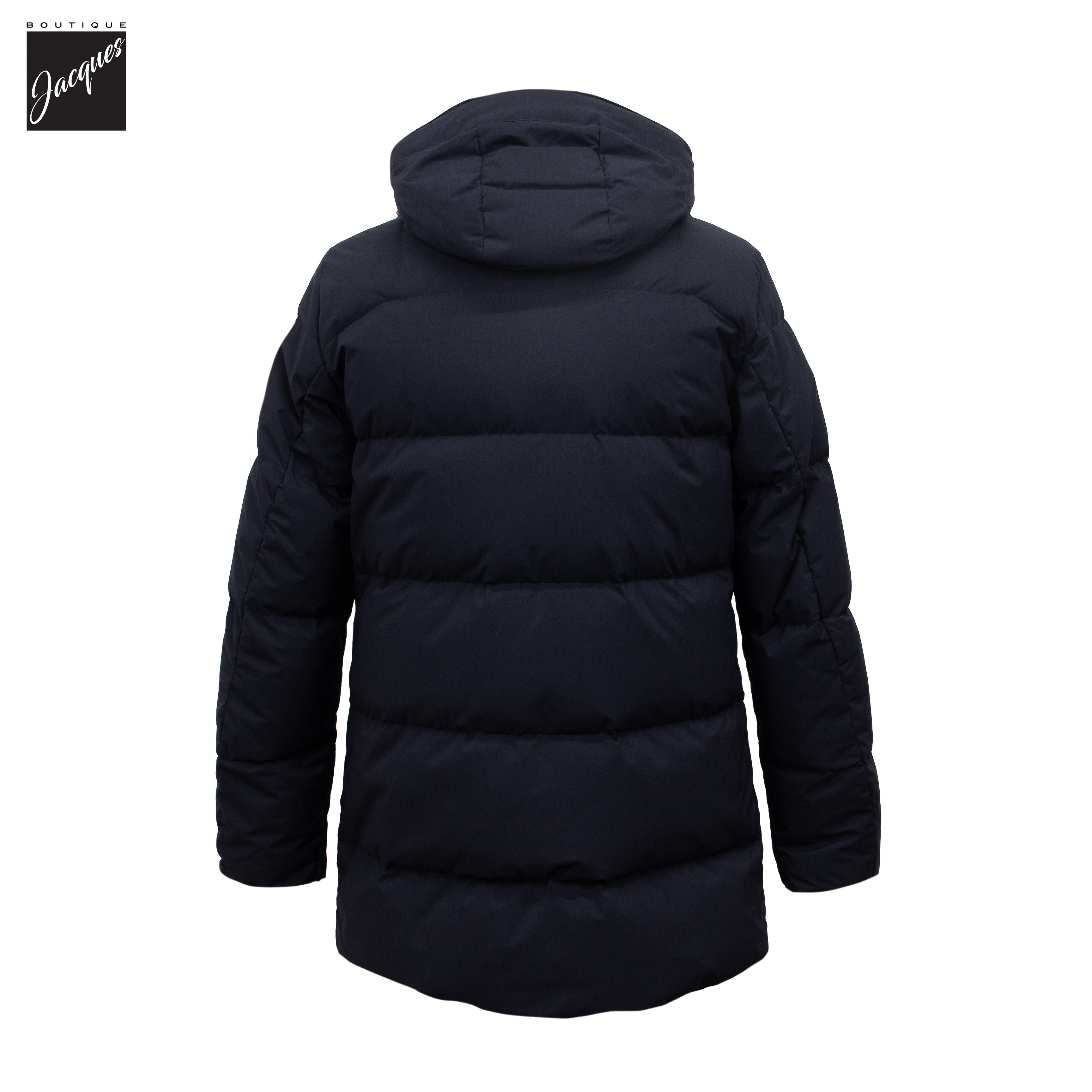 Navy Blue Typhoon Platinum Waterproof Re-Goose Down Parka - Paul & Shark