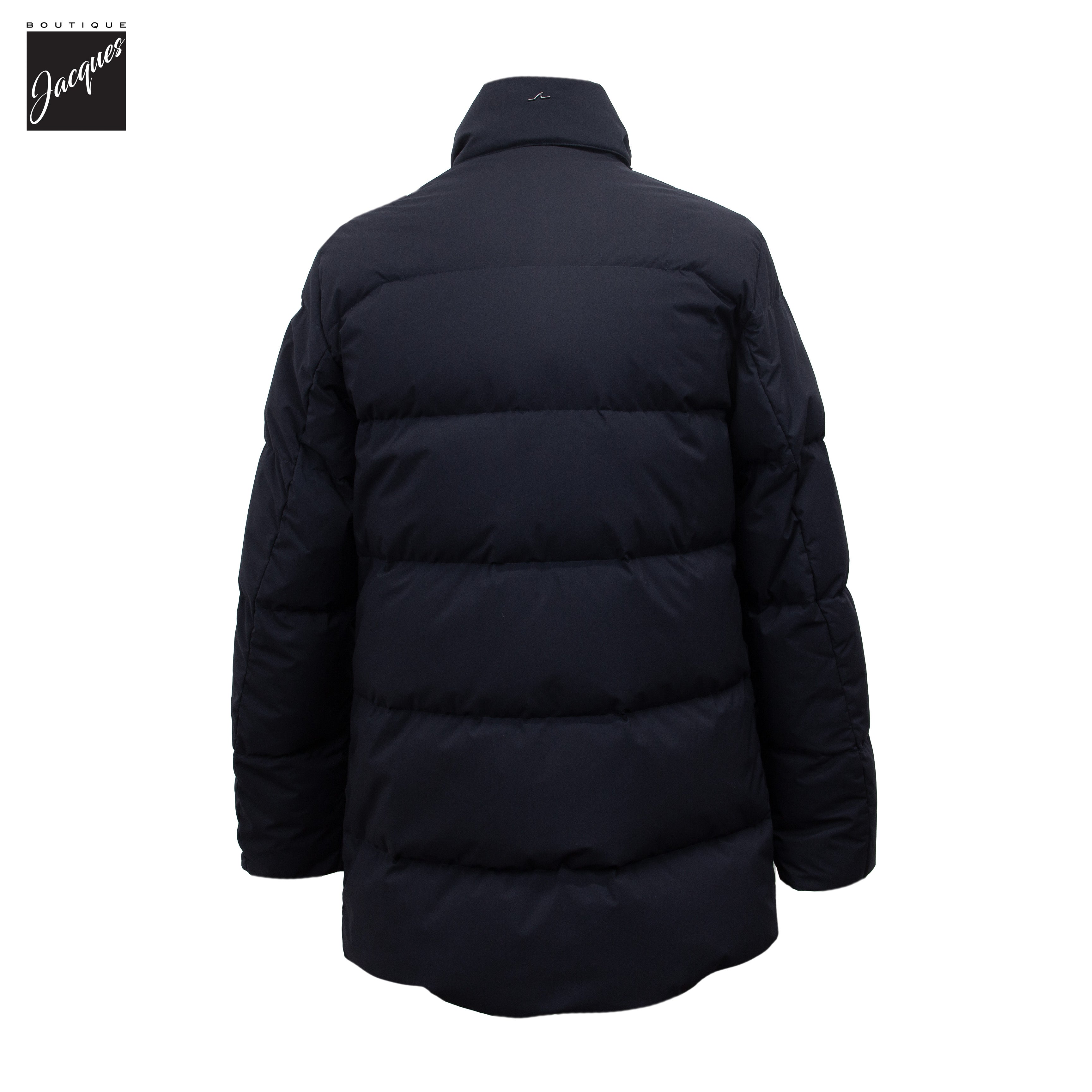Navy Blue Typhoon Platinum Waterproof Re-Goose Down Parka - Paul & Shark