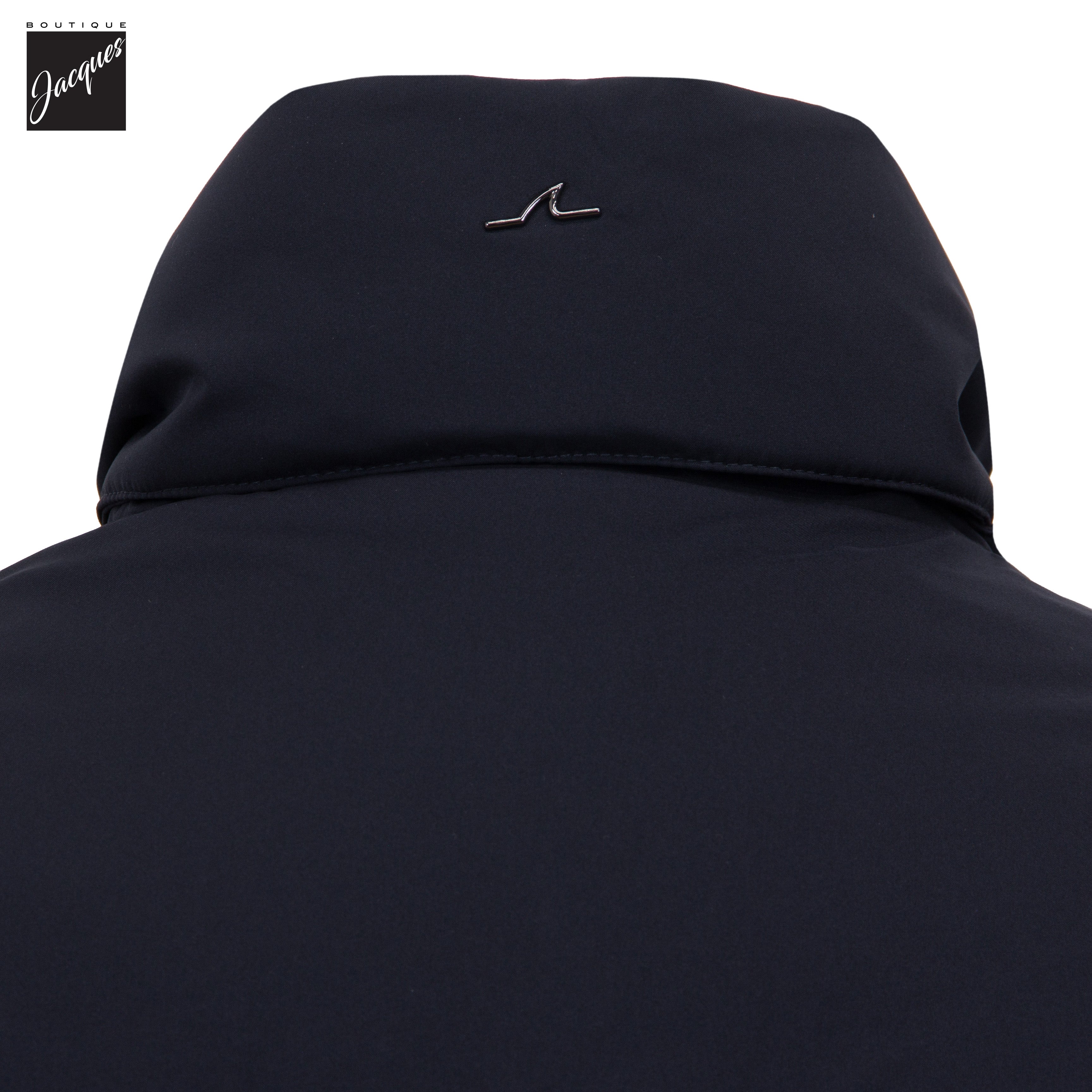 Navy Blue Typhoon Platinum Waterproof Re-Goose Down Parka - Paul & Shark