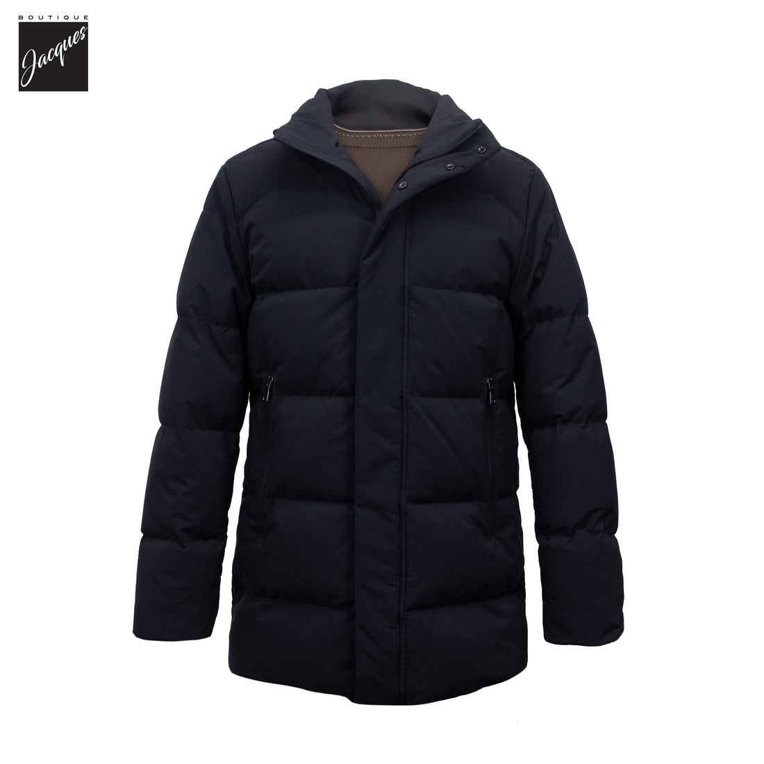 Navy Blue Typhoon Platinum Waterproof Re-Goose Down Parka - Paul & Shark