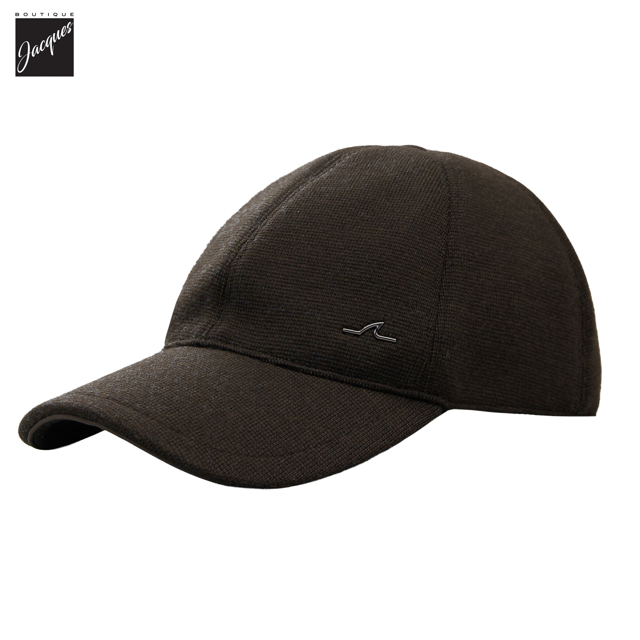 Brown Wool Knitted Baseball Cap - Paul & Shark