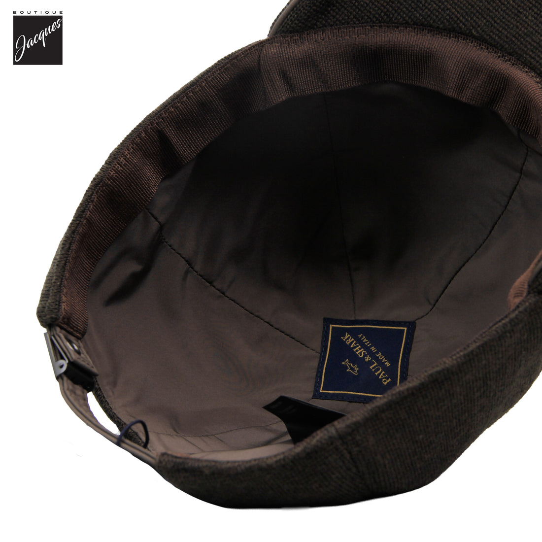Brown Wool Knitted Baseball Cap - Paul & Shark
