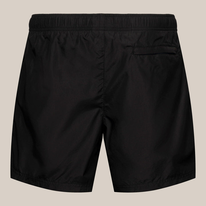 Black Solid Swimming Shorts - ETON