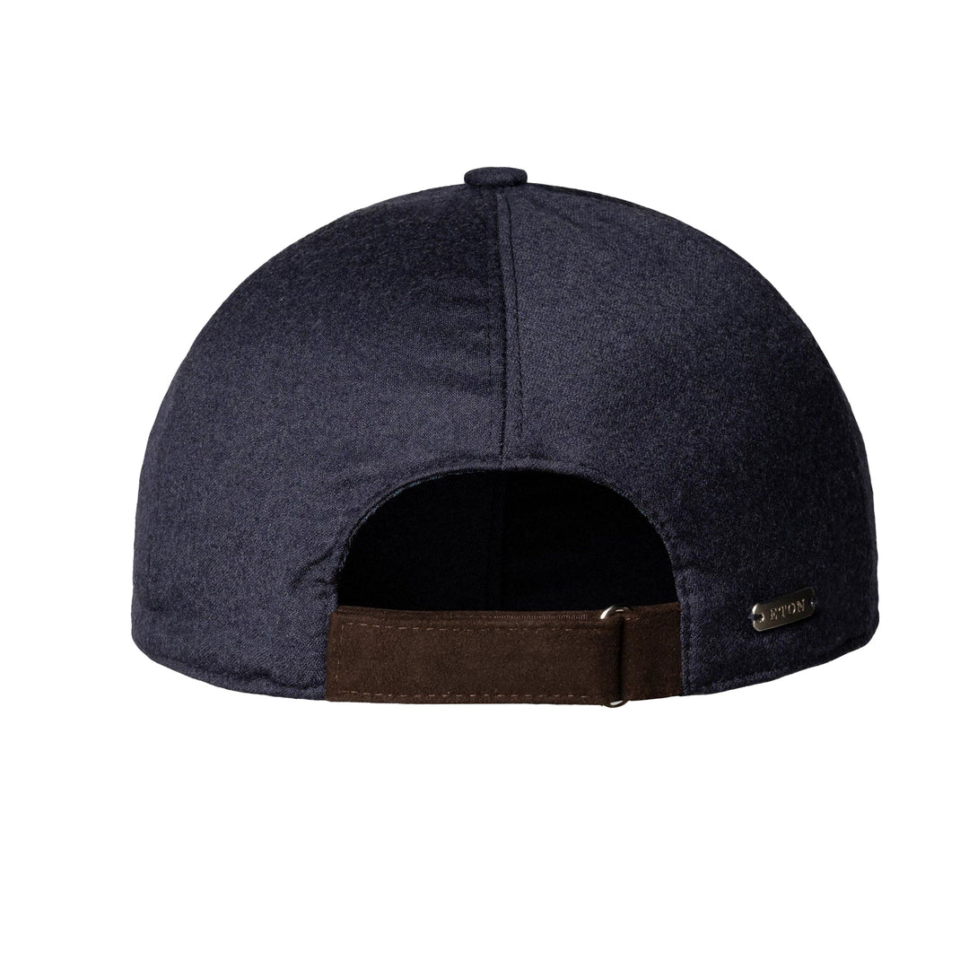 Navy Blue Brushed Wool Cap - ETON