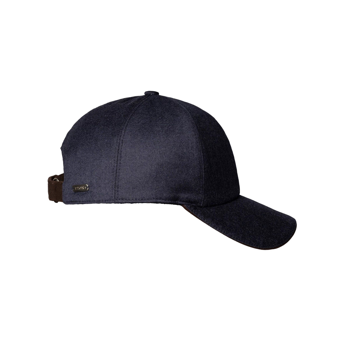 Navy Blue Brushed Wool Cap - ETON