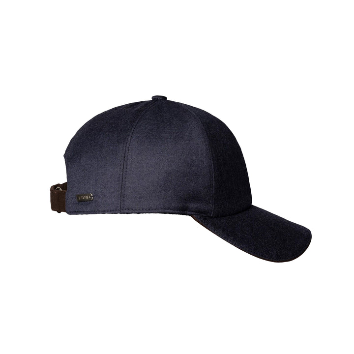 Navy Blue Brushed Wool Cap - ETON