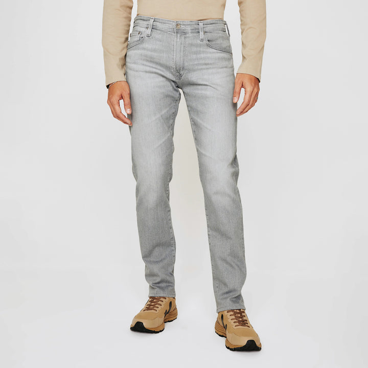 Light Grey Huerta Tellis Modern Slim Fit Denim - AG Jeans