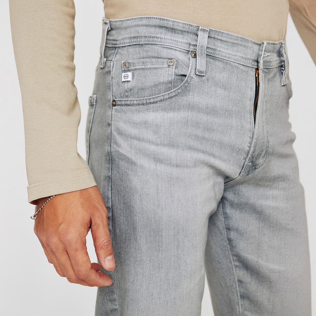 Light Grey Huerta Tellis Modern Slim Fit Denim - AG Jeans