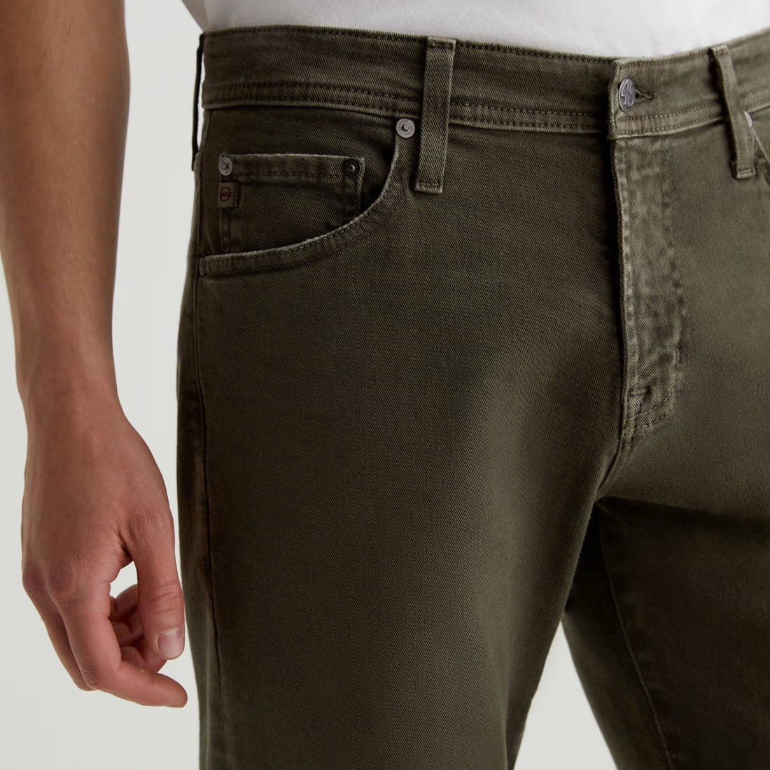 7 Years Sulfur Dried Cedar (Green) Tellis Modern Slim Fit Jeans - AG