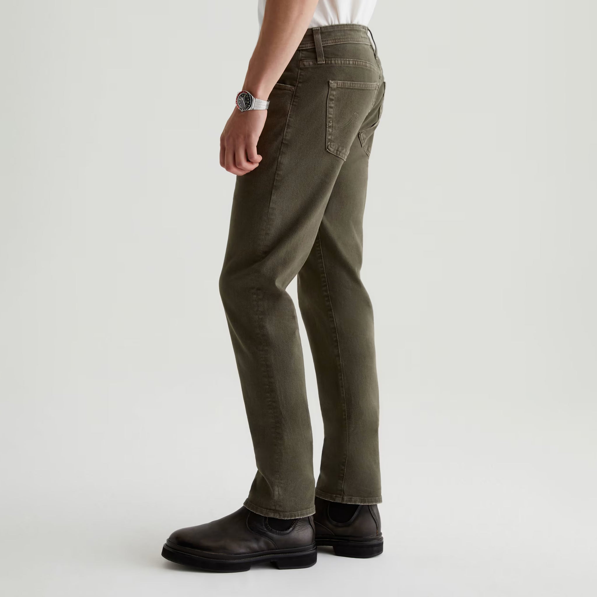 7 Years Sulfur Dried Cedar (Green) Tellis Modern Slim Fit Jeans - AG
