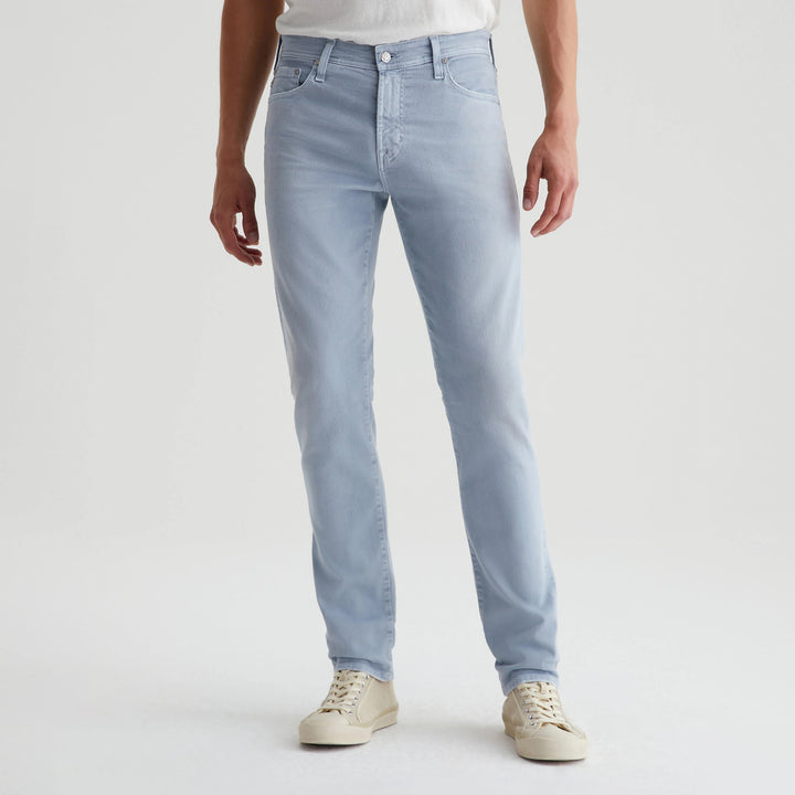 Pale Blue 7 Years Sulfur Smoky Sapphire Tellis Modern Slim Fit Jeans - AG