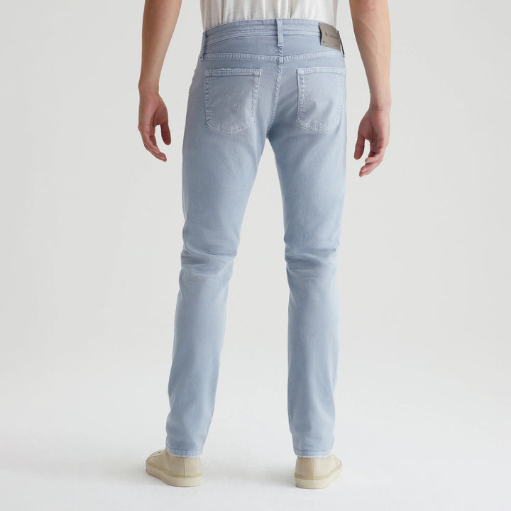 Pale Blue 7 Years Sulfur Smoky Sapphire Tellis Modern Slim Fit Jeans - AG
