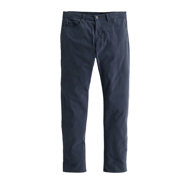 After Dusk (Steel Blue) Sueded Tellis Modern Slim Fit Pants - AG Jeans