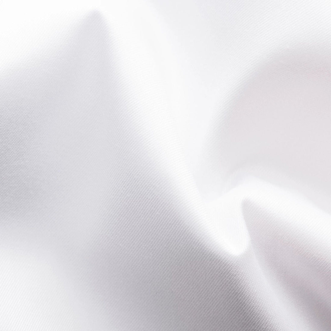 White Geometric Effect Contrast Signature Twill Slim Fit Shirt - ETON
