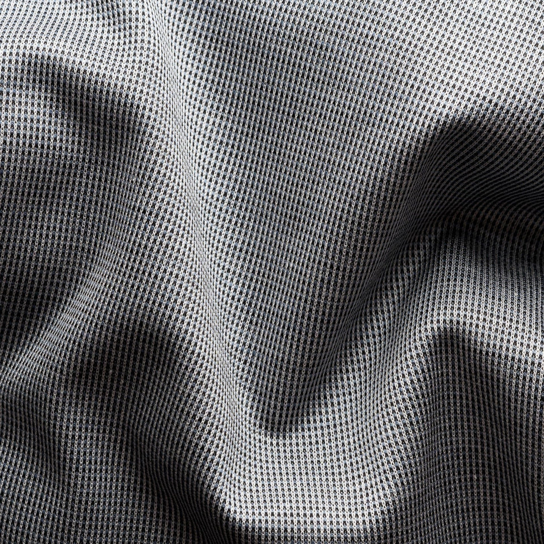 Mid Gray Filo Di Scozia Semi-Solid Slim Fit Shirt - ETON