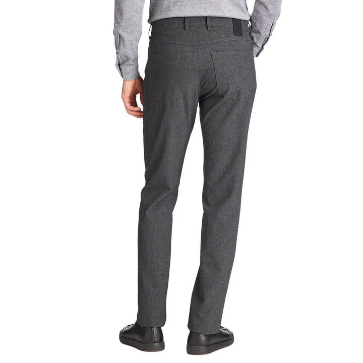 PIPE Ceramica Bankers Grey Five Pocket Dress Pants - Alberto