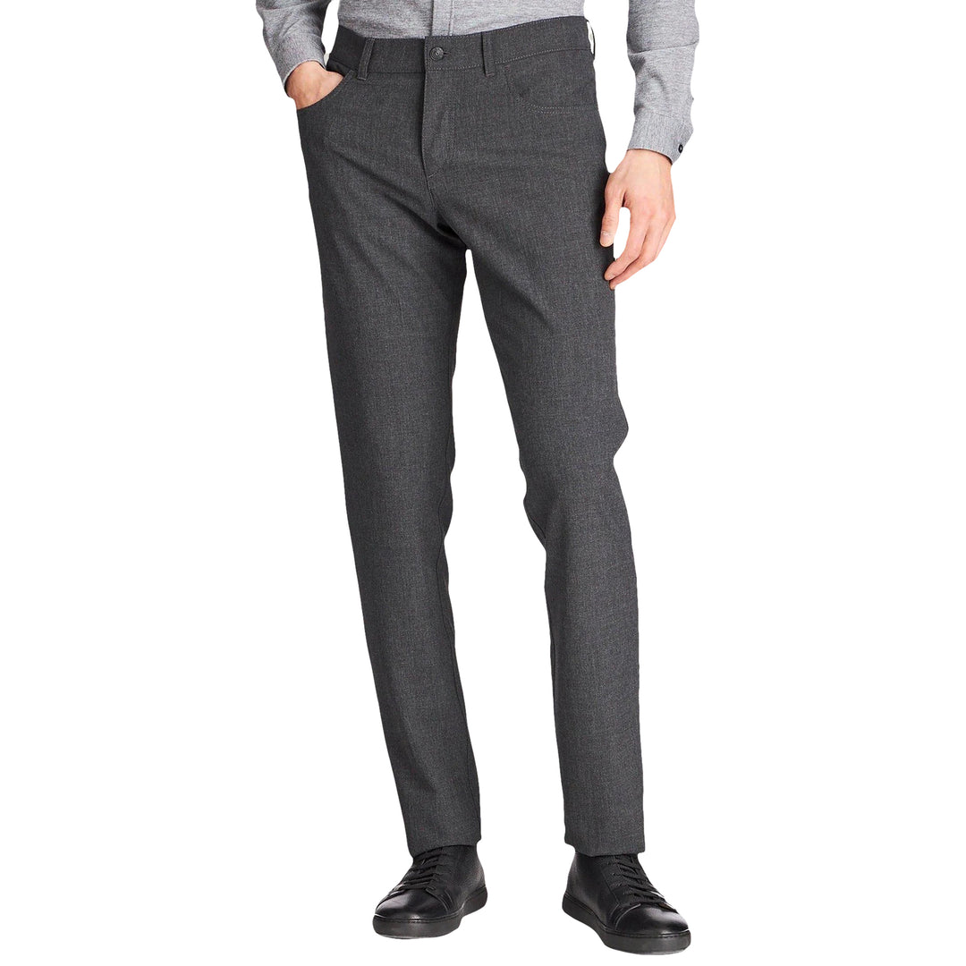PIPE Ceramica Bankers Grey Five Pocket Dress Pants - Alberto