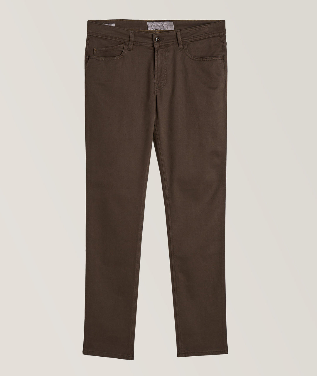 Brown Rubens Cotton Twill Five Pocket Pants - Re-Hash - Boutique Jacques International