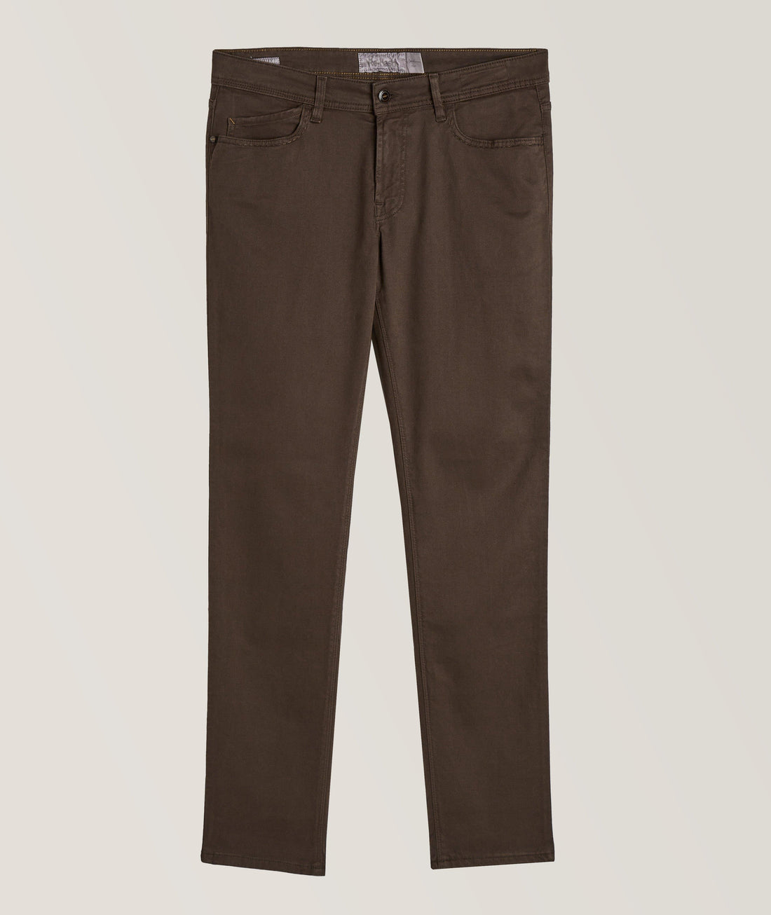 Brown Rubens Cotton Twill Five Pocket Pants - Re-Hash - Boutique Jacques International