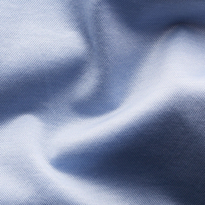Light Blue Filo Di Scozia Oxford Slim Fit Shirt - ETON