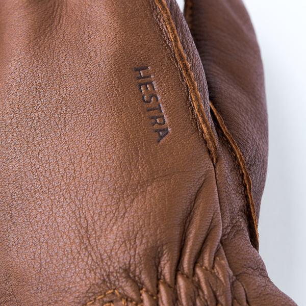 Chocolate Brown Deerskin Primaloft Leather Gloves - Hestra - Boutique Jacques International