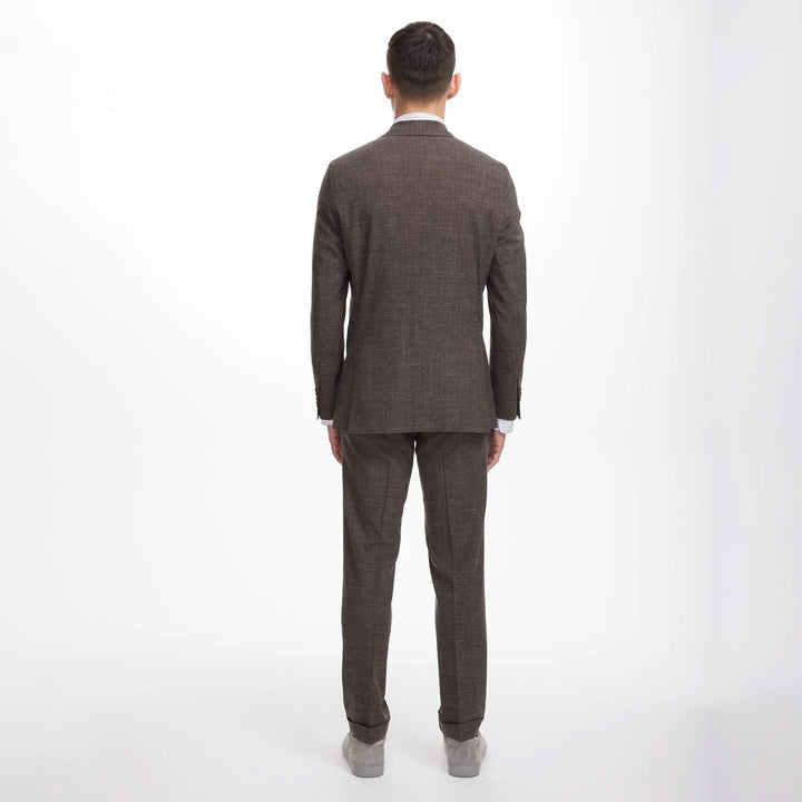 Brown Hampton Contemporary Fit Knit Suit - Jack Victor