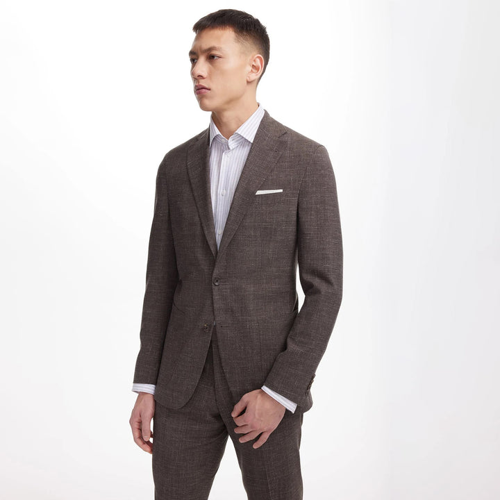 Brown Hampton Contemporary Fit Knit Suit - Jack Victor