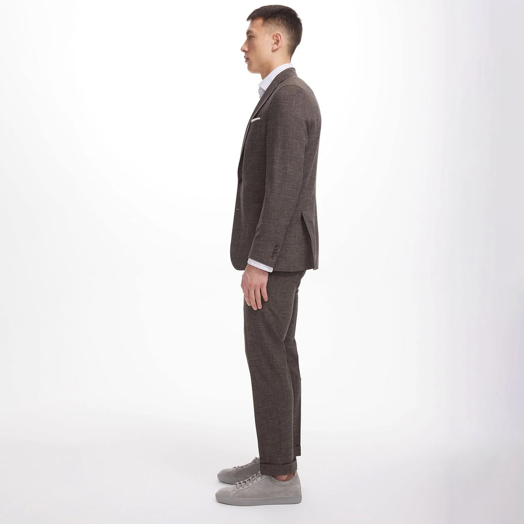 Brown Hampton Contemporary Fit Knit Suit - Jack Victor