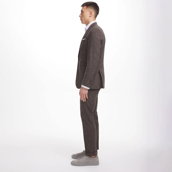 Brown Hampton Contemporary Fit Knit Suit - Jack Victor