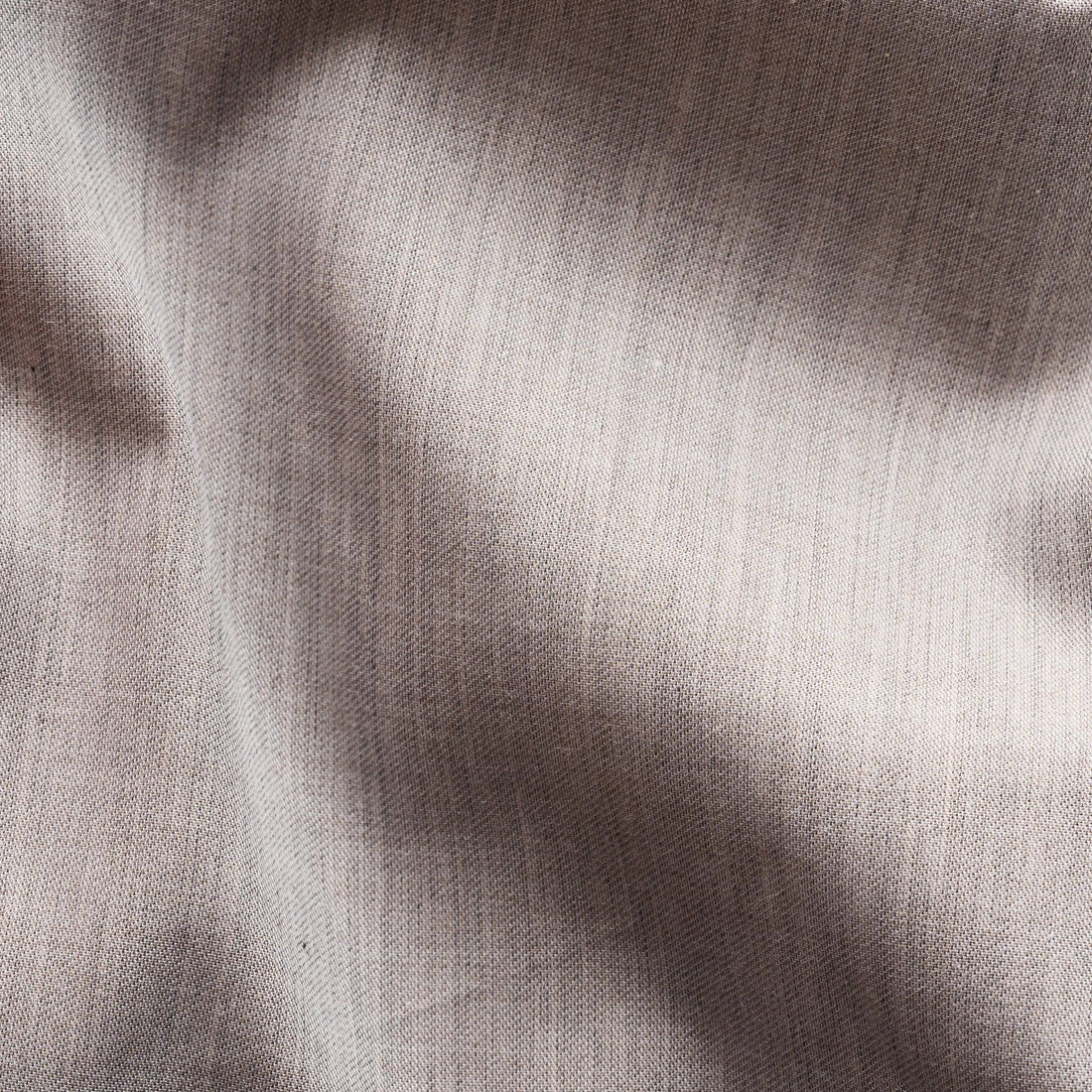Beige Solid Fine Twill Slim Fit Shirt - ETON