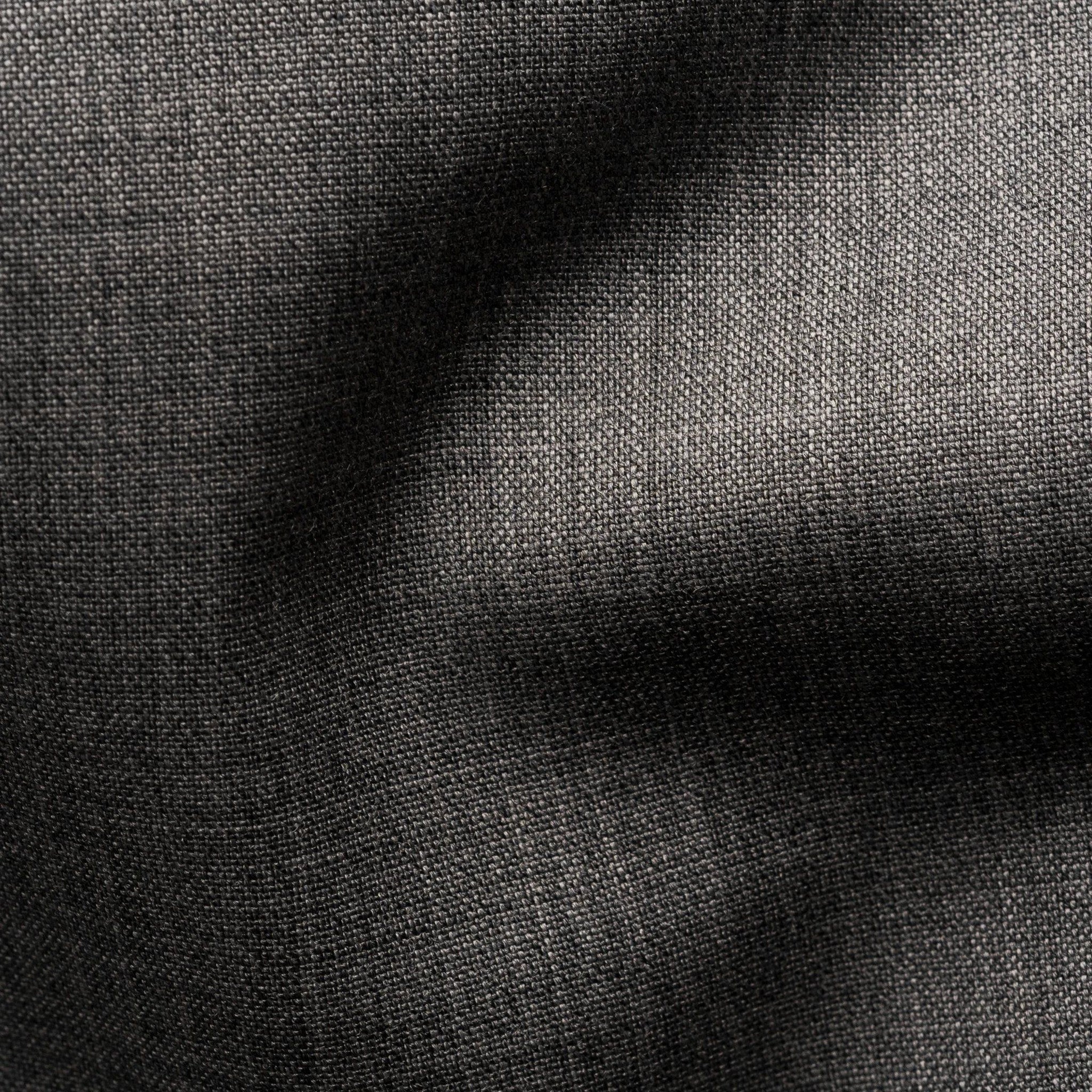 Gray Solid Merino Wool Slim Fit Shirt - ETON