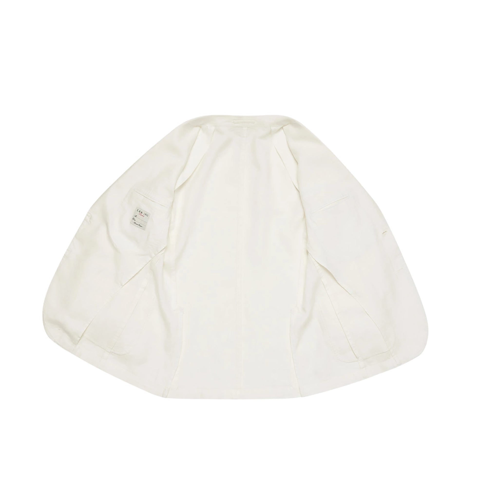 White Cotton L.B.M 1911 Sport Coat - Boutique Jacques International