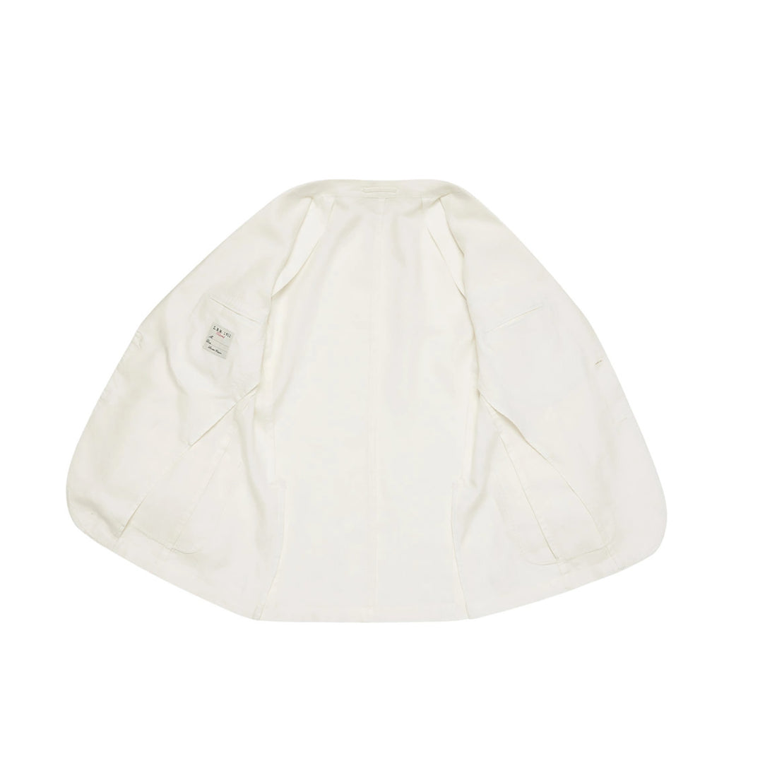 White Cotton L.B.M 1911 Sport Coat - Boutique Jacques International