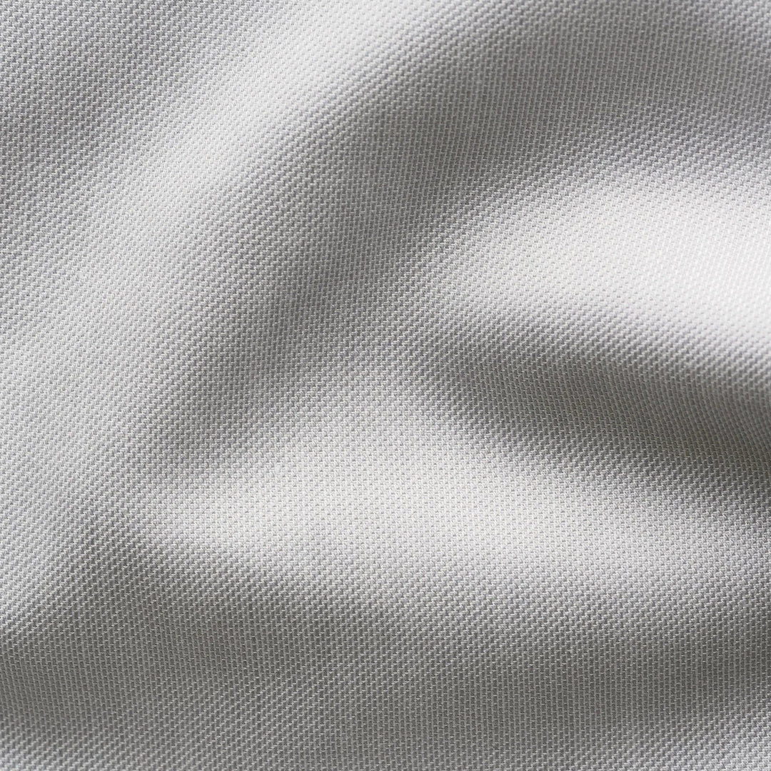 Gray Signature Twill Contemporary Fit Shirt - ETON